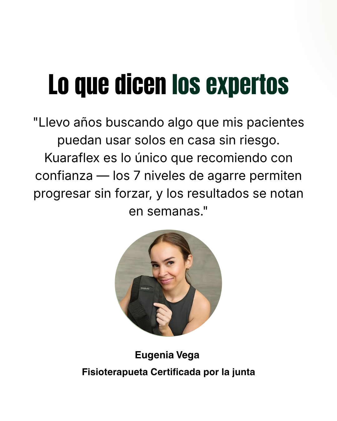Correa Kuaraflex  — Alivio real para lumbar o ciática  — desde casa.