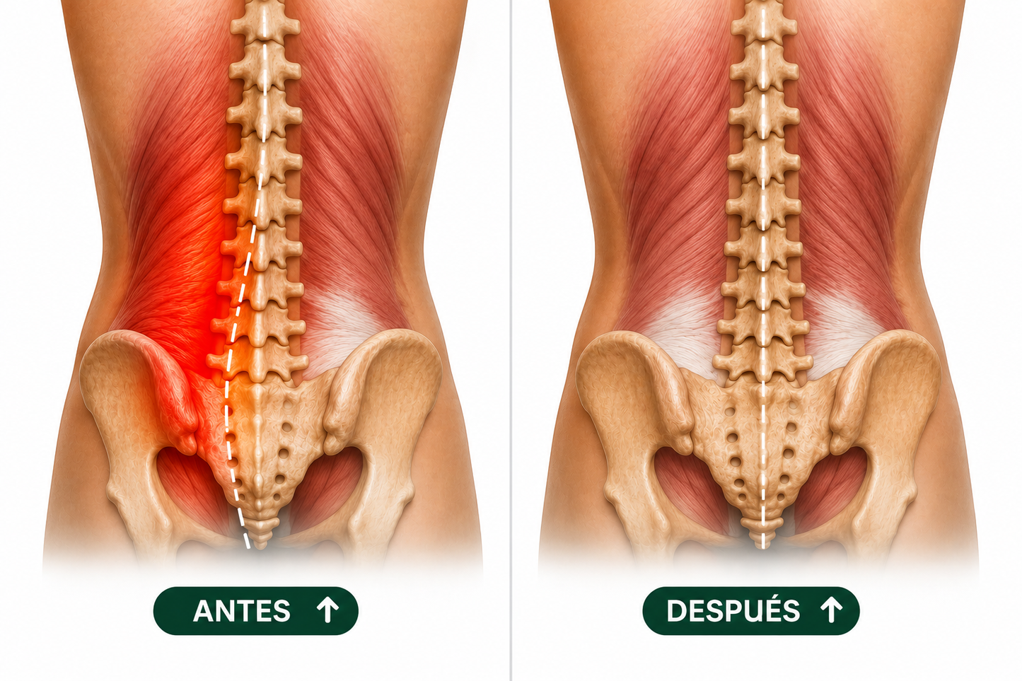 Correa Kuaraflex  — Alivio real para lumbar o ciática  — desde casa.