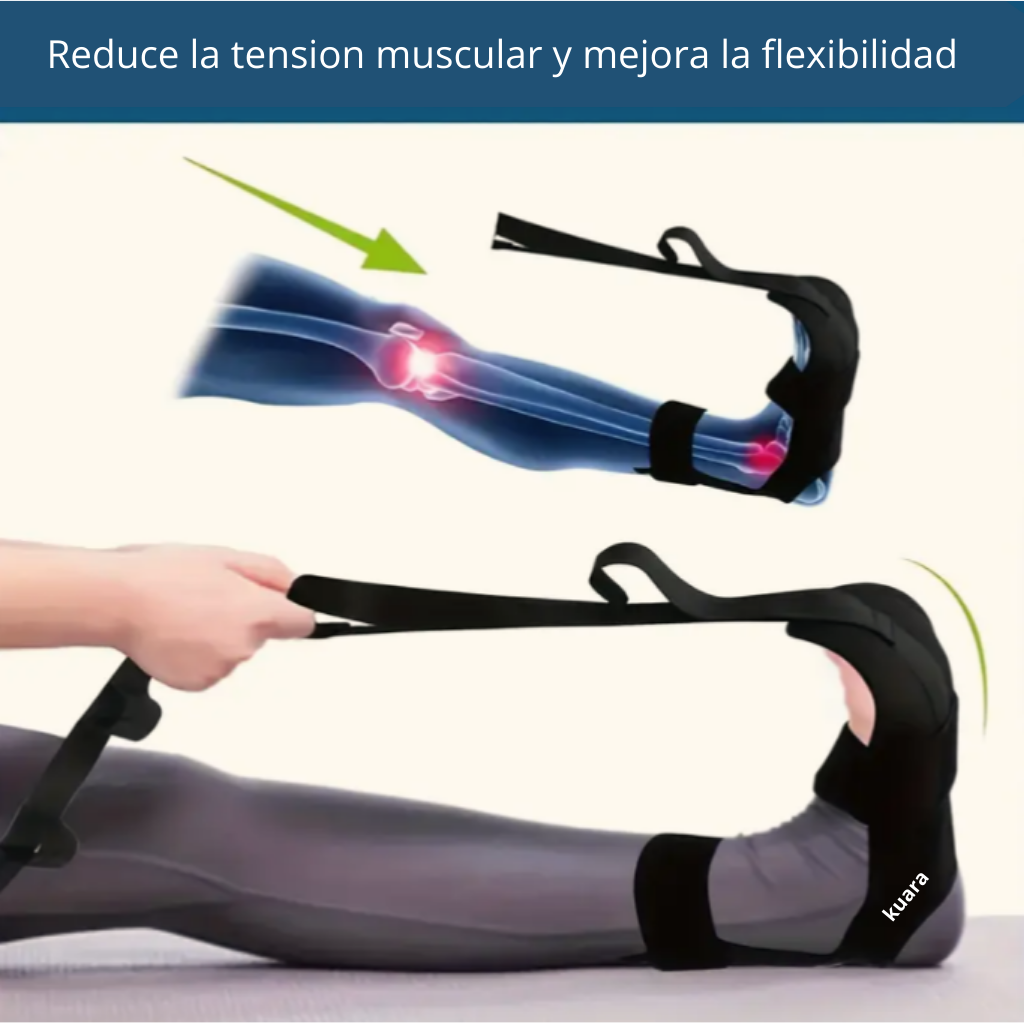 Correa de Estiramiento Kuara – Alivio real para pies y piernas